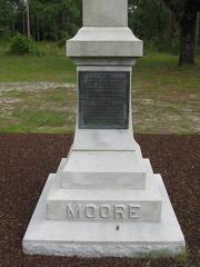 33 Moore Monument sign